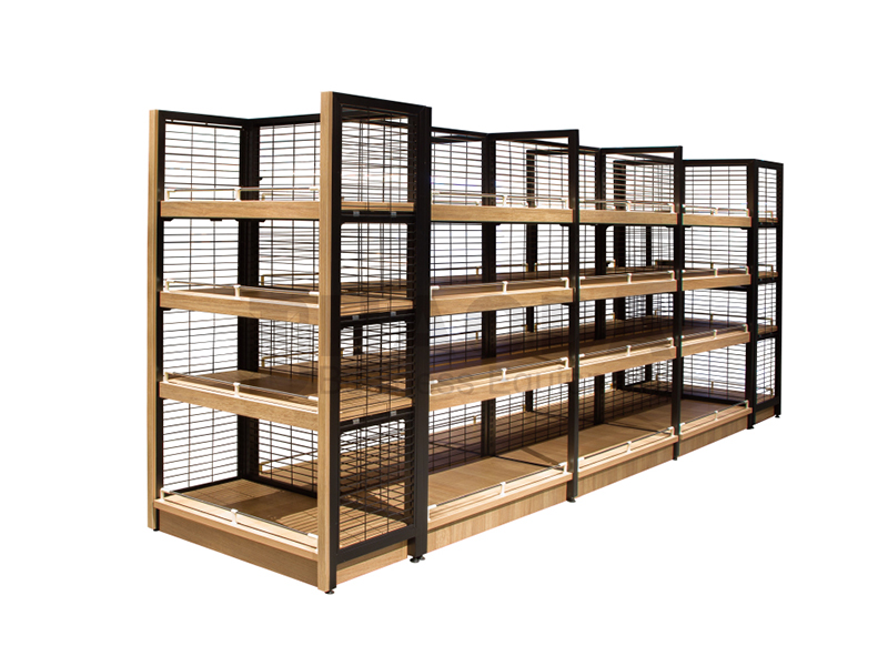 HD-018.2 Steel and Wood shelf